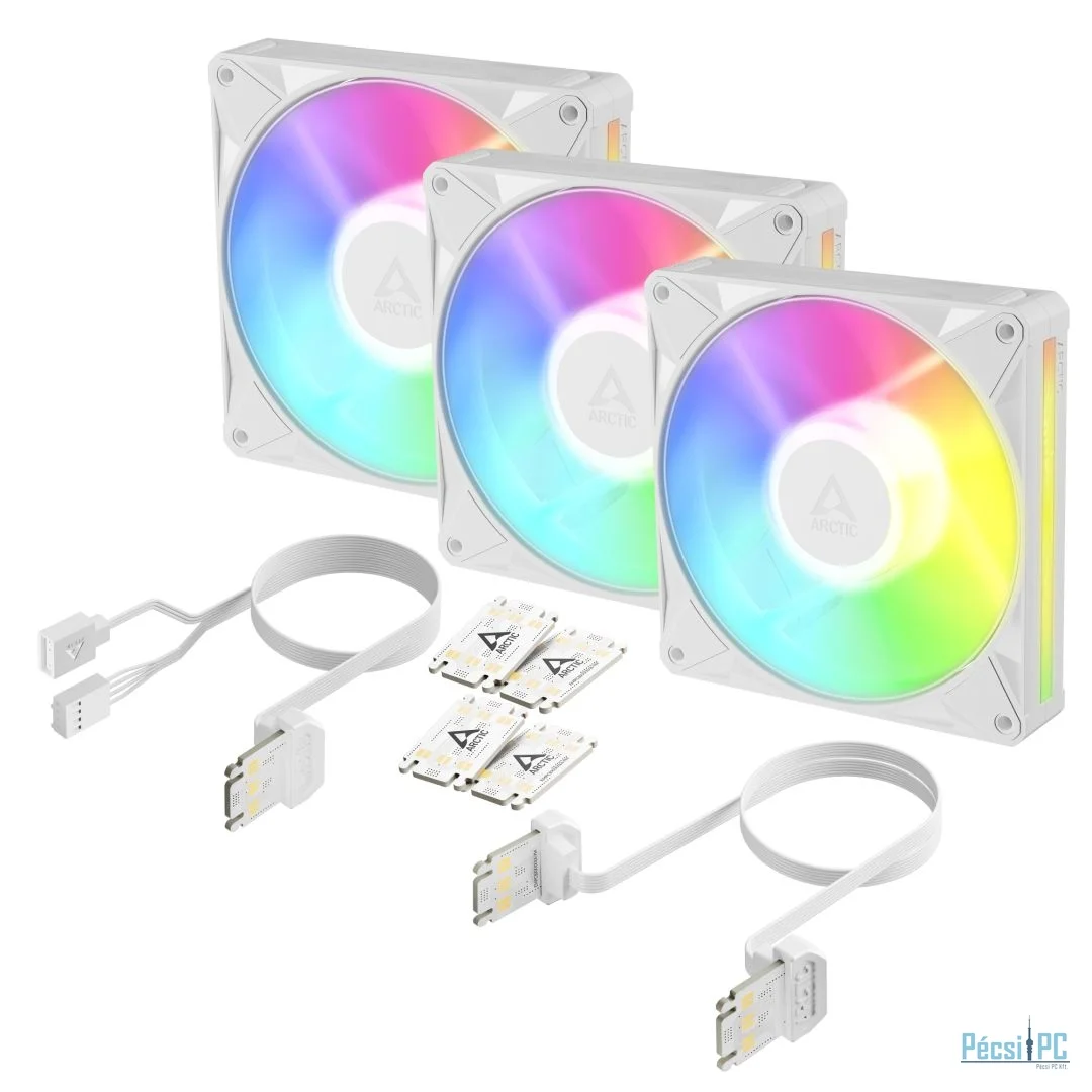 Arctic BioniX P14 A-RGB White (3 Pack)