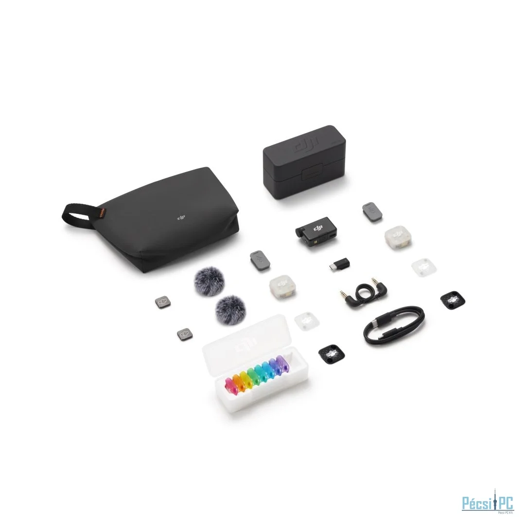 DJI Mic Mini 2S mikrofon (2 TX + 1 RX + Charging Case)