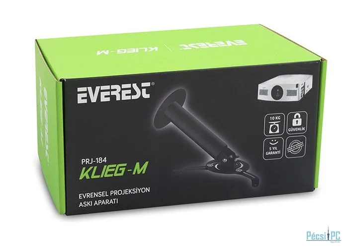 Everest PRJ-184 Ceiling bracket Black