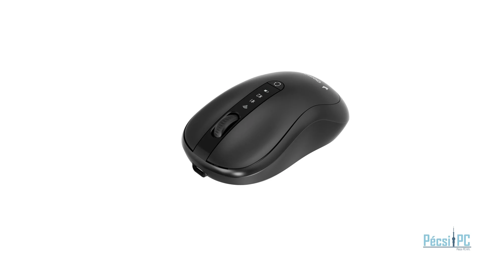 Gembird MUSW2-4B-01 Dual-Mode Wireless Bluetooth Mouse Black