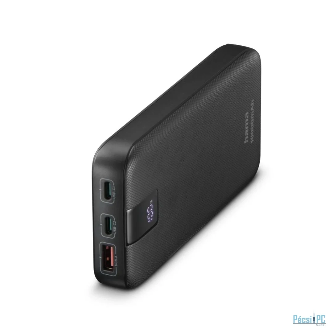 Hama Power Pack PD 10 10000mAh PowerBank Black