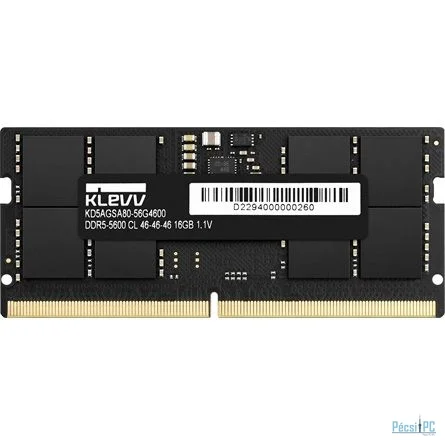Klevv 16GB DDR5 5600MHz SODIMM OEM