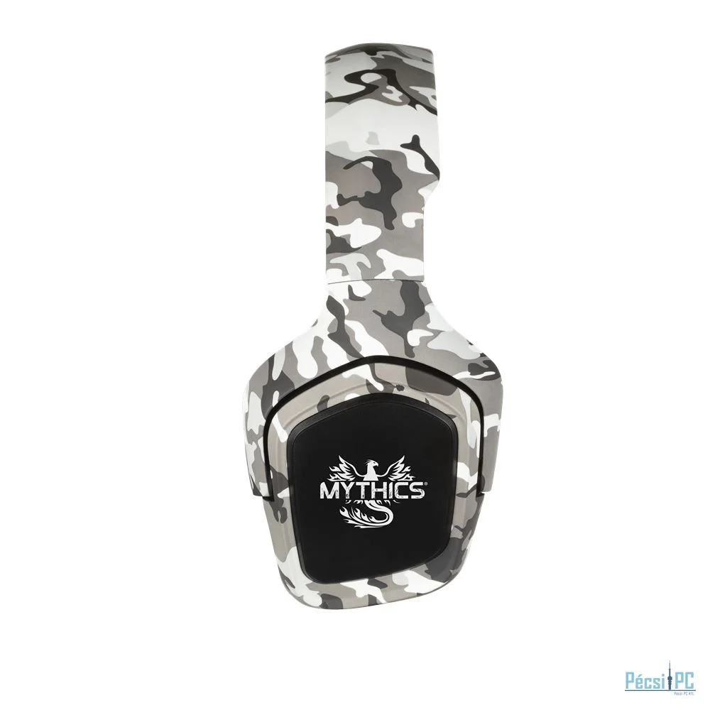 KONIX Mythics Ares Camo Gaming Headset Black/White