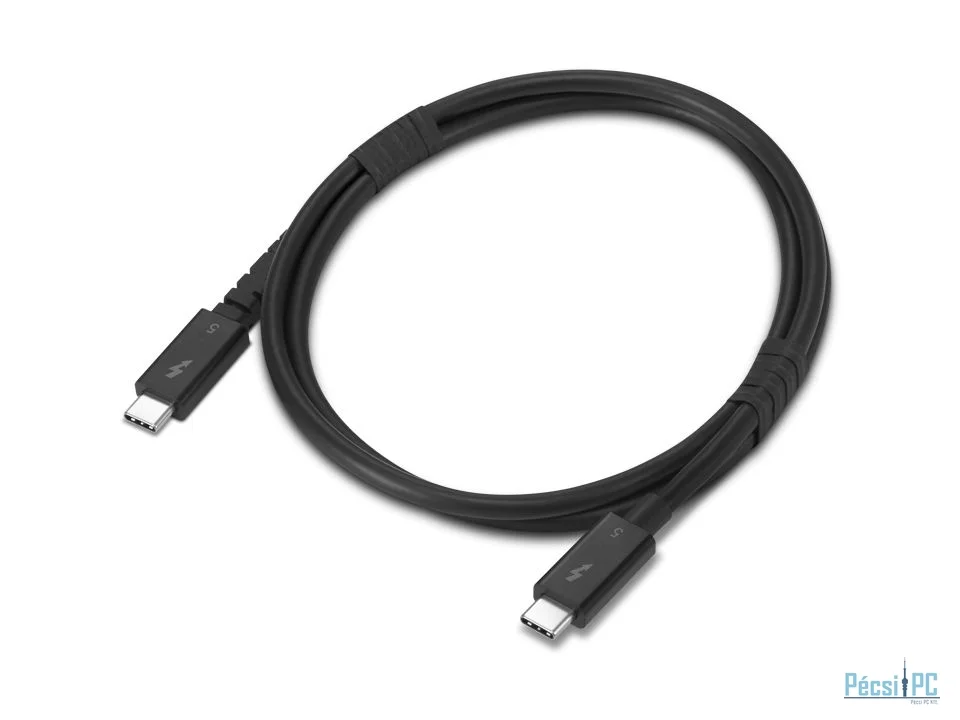Lenovo Thunderbolt5 USB-C to C Cable 1m Black