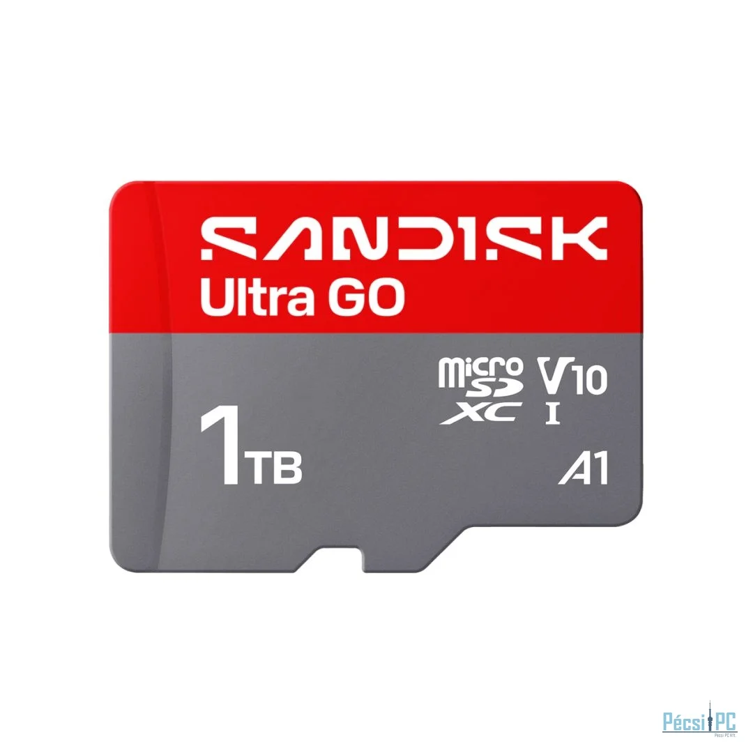 Sandisk 1TB microSDXC Ultra GO UHS-I V10 A1 adapter nélkül