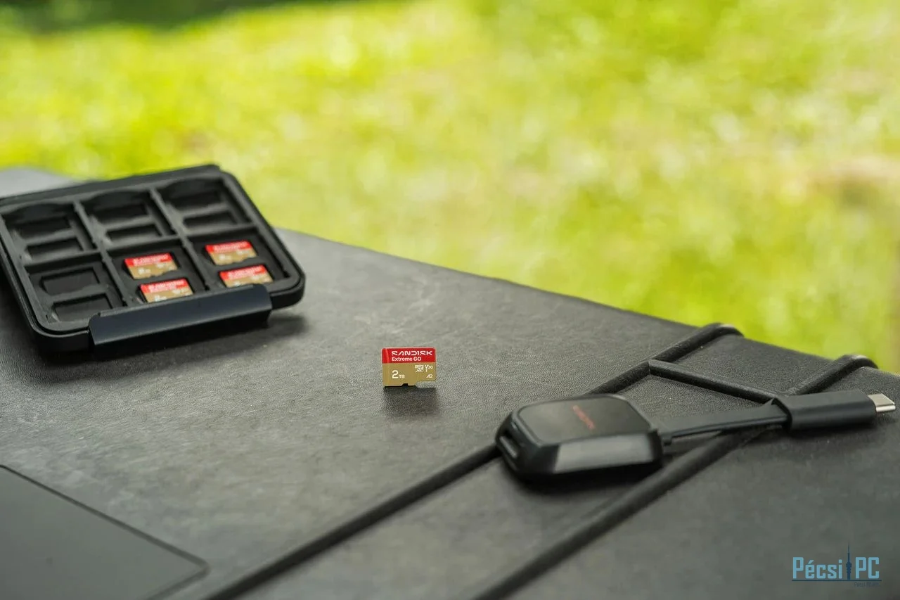 Sandisk 512GB microSDXC Extreme GO UHS-I U3 V30 A2 adapter nélkül