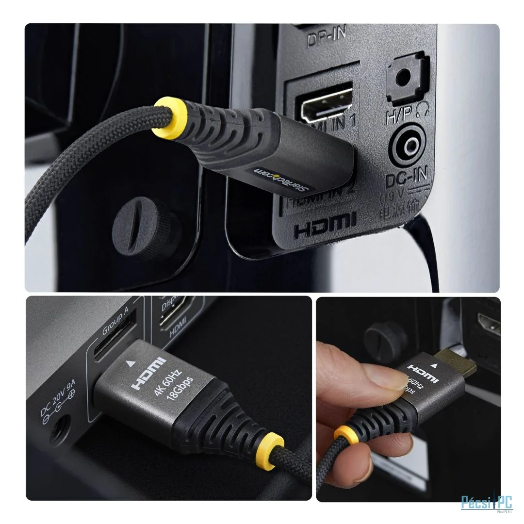 Startech Premium Certified High Speed HDMI male/male 4K 60HZ cable 0,5m Black