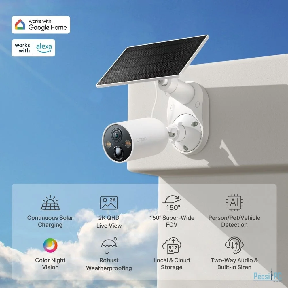 TP-Link TC85 KIT Solar-Powered Security Camera Kit