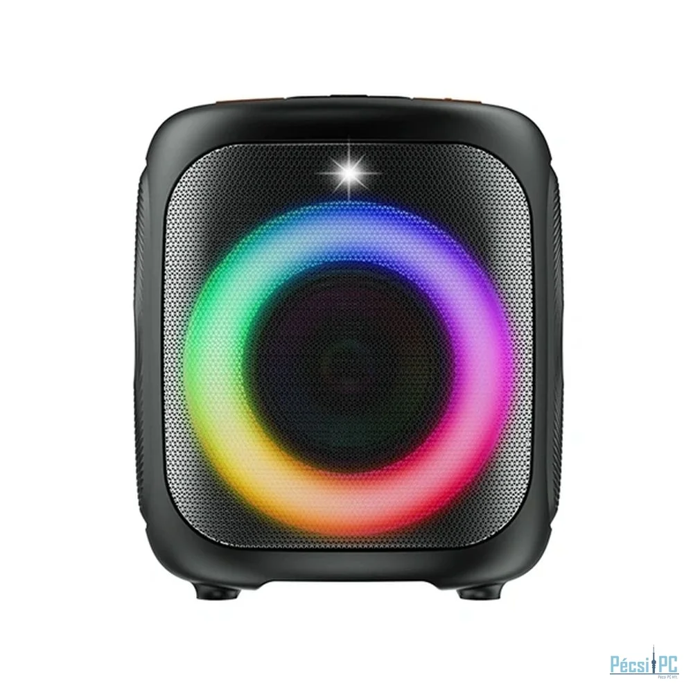 Tracer Cube 20 RGB Bluetooth Speaker Black