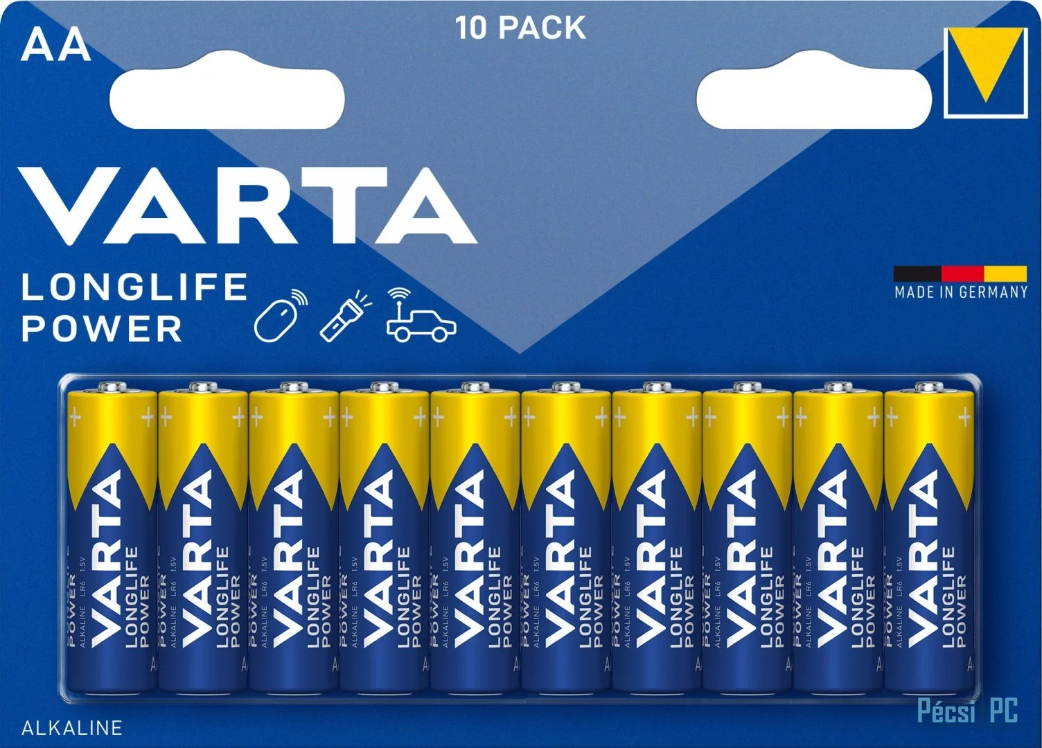 Varta AA Alkáli Elem 10db/csomag