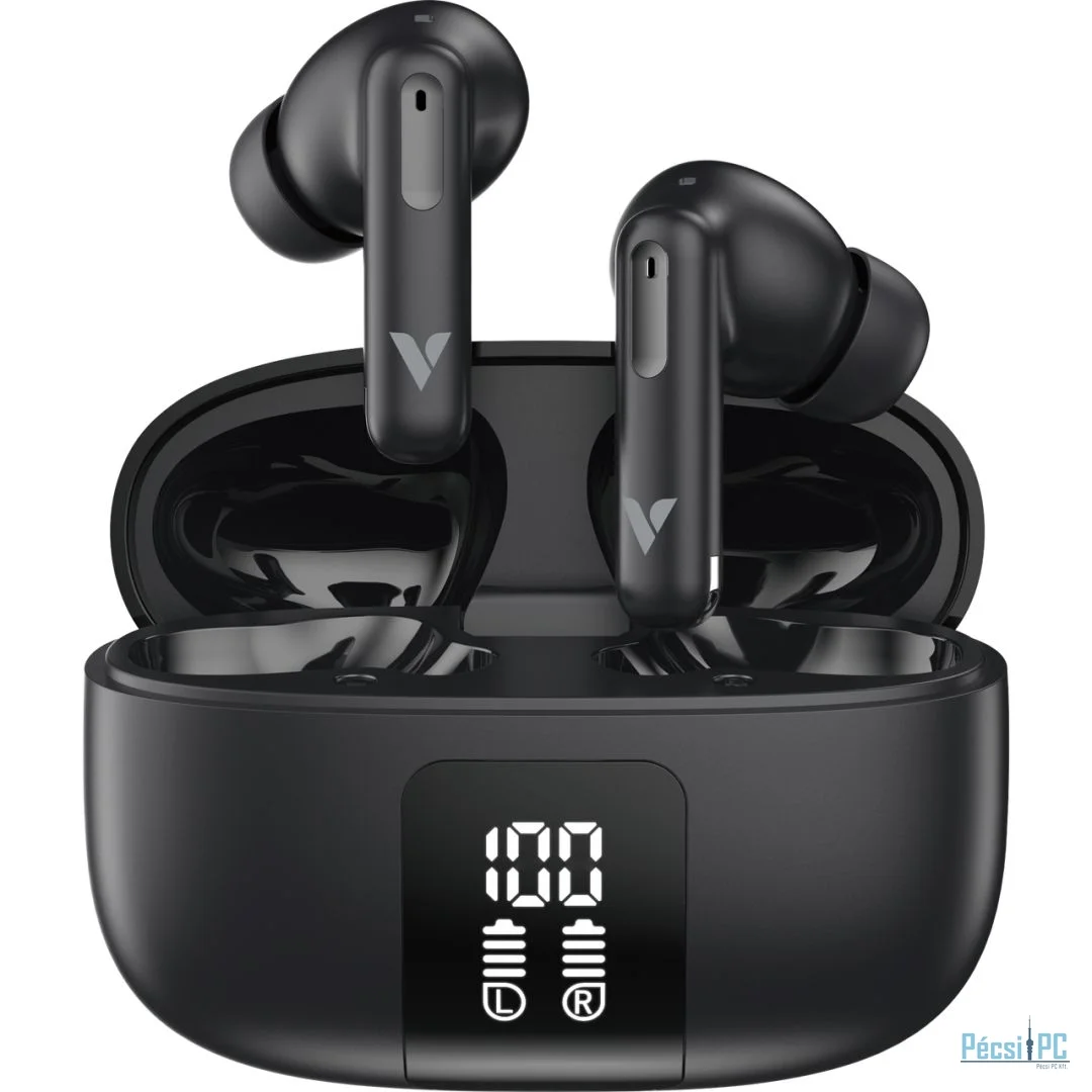 Verbatim TruSound Hybrid ANC + ENC Bluetooth Headset Black