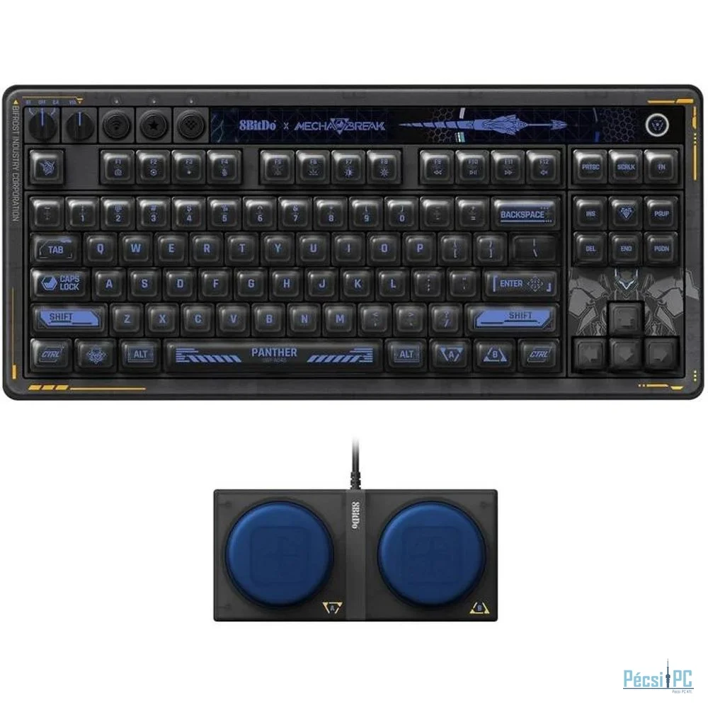 8BitDo Retro 87 Mechanical Wireless Bluetooth Keyboard Mecha Break Edition