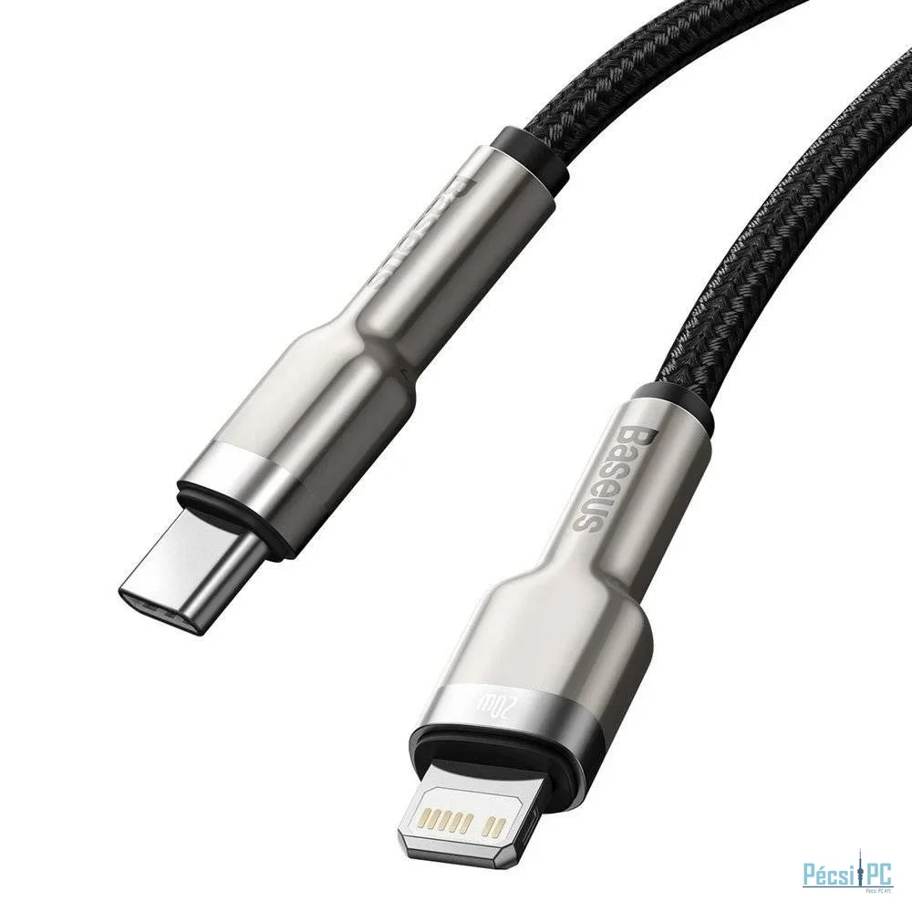 Baseus Cafule USB-C - Lightning Cable 20W 2m Black