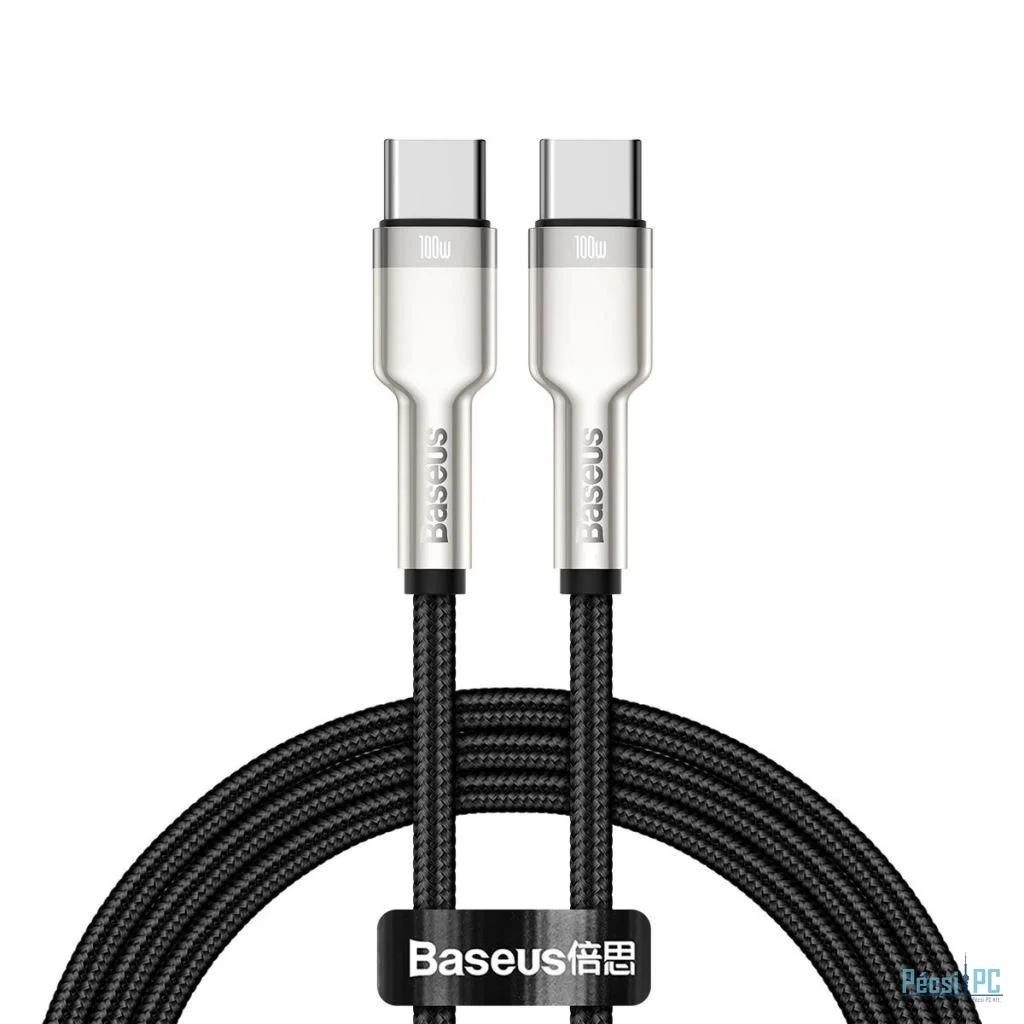 Baseus Cafule USB-C - USB-C Cable 100W 1m Black