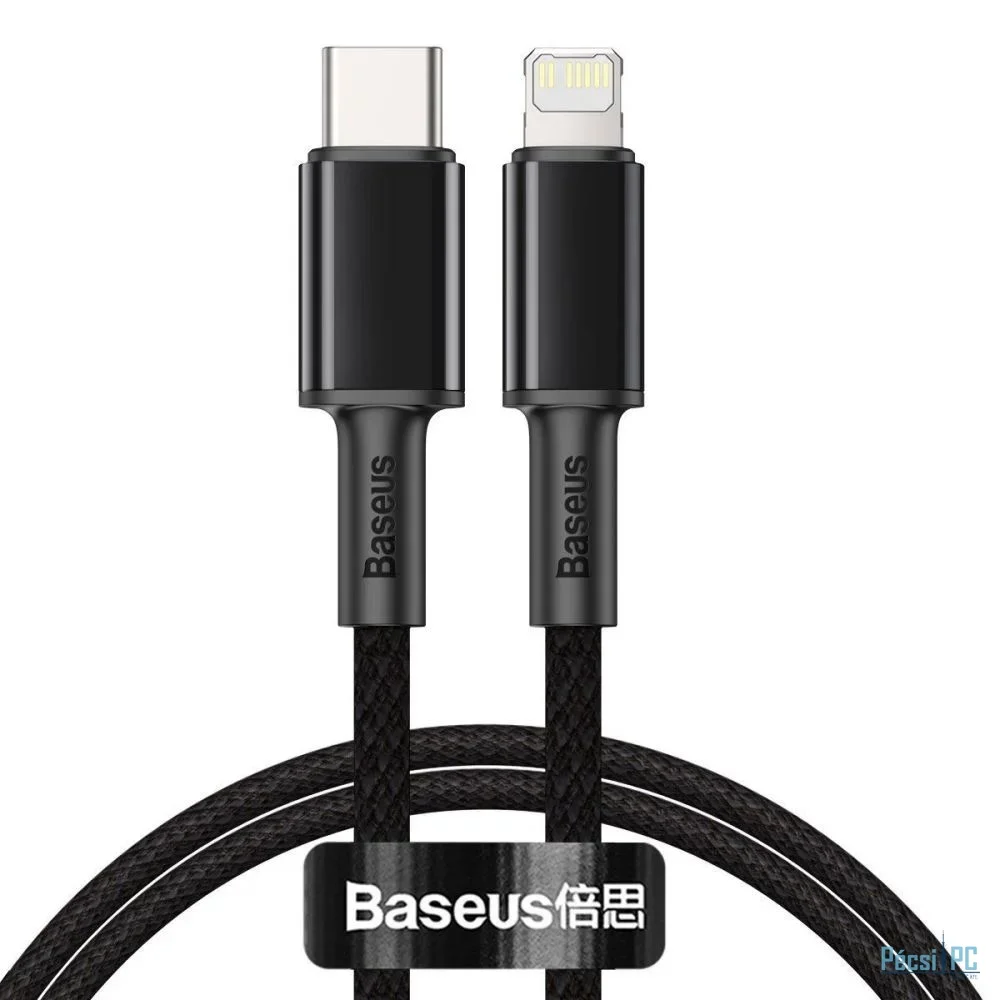 Baseus USB-C to Lightning Cable 1m Black