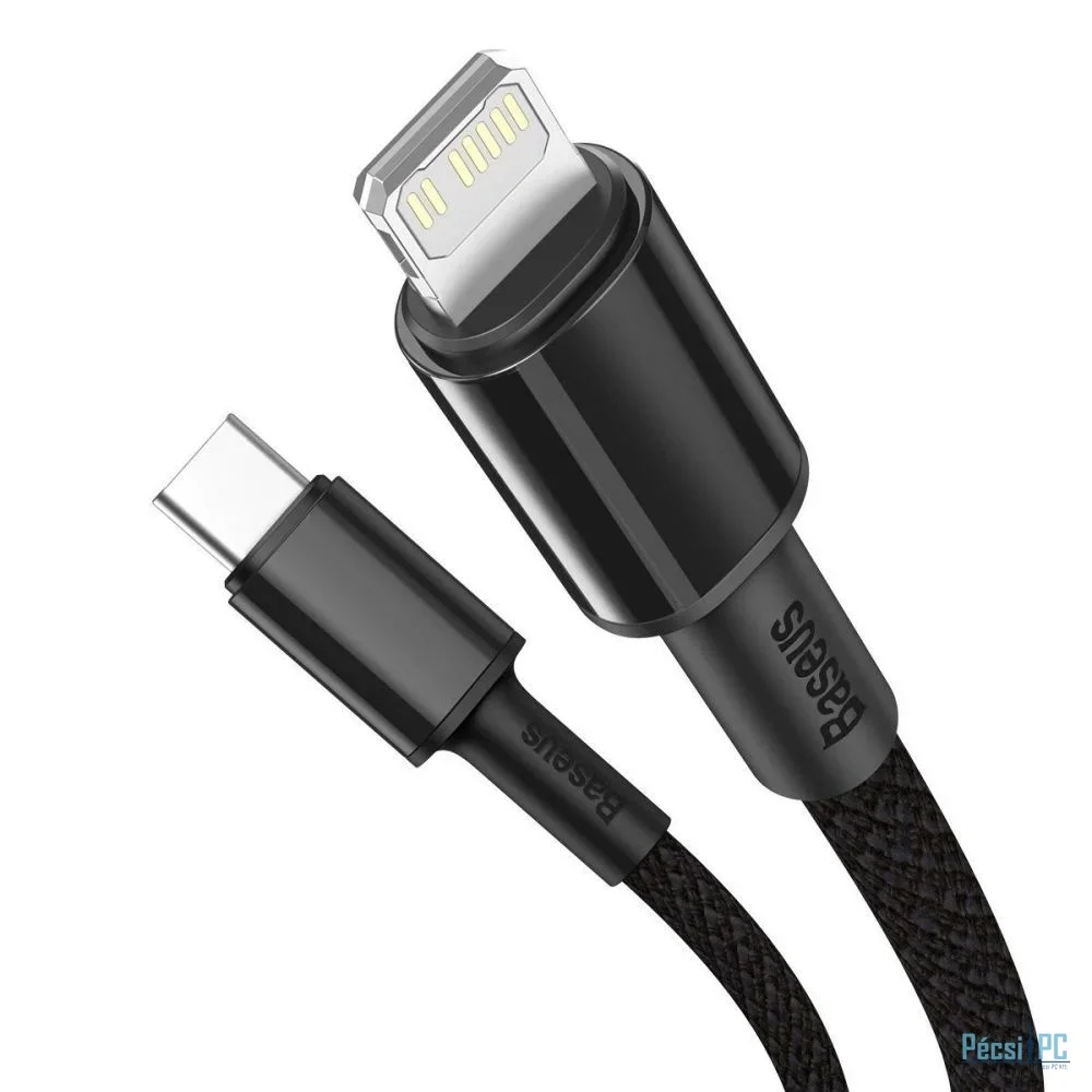Baseus USB-C to Lightning Cable 1m Black