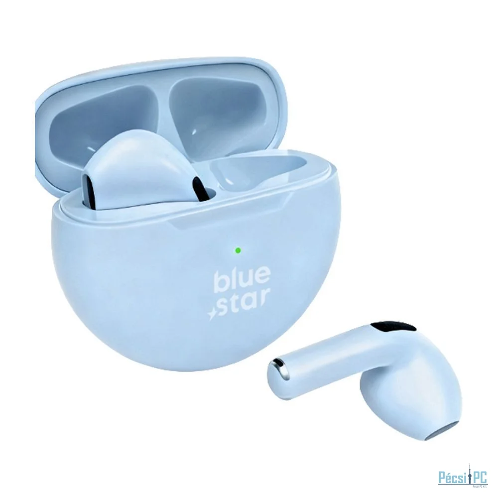 BlueStar TX3 TWS Bluetooth Headset Blue