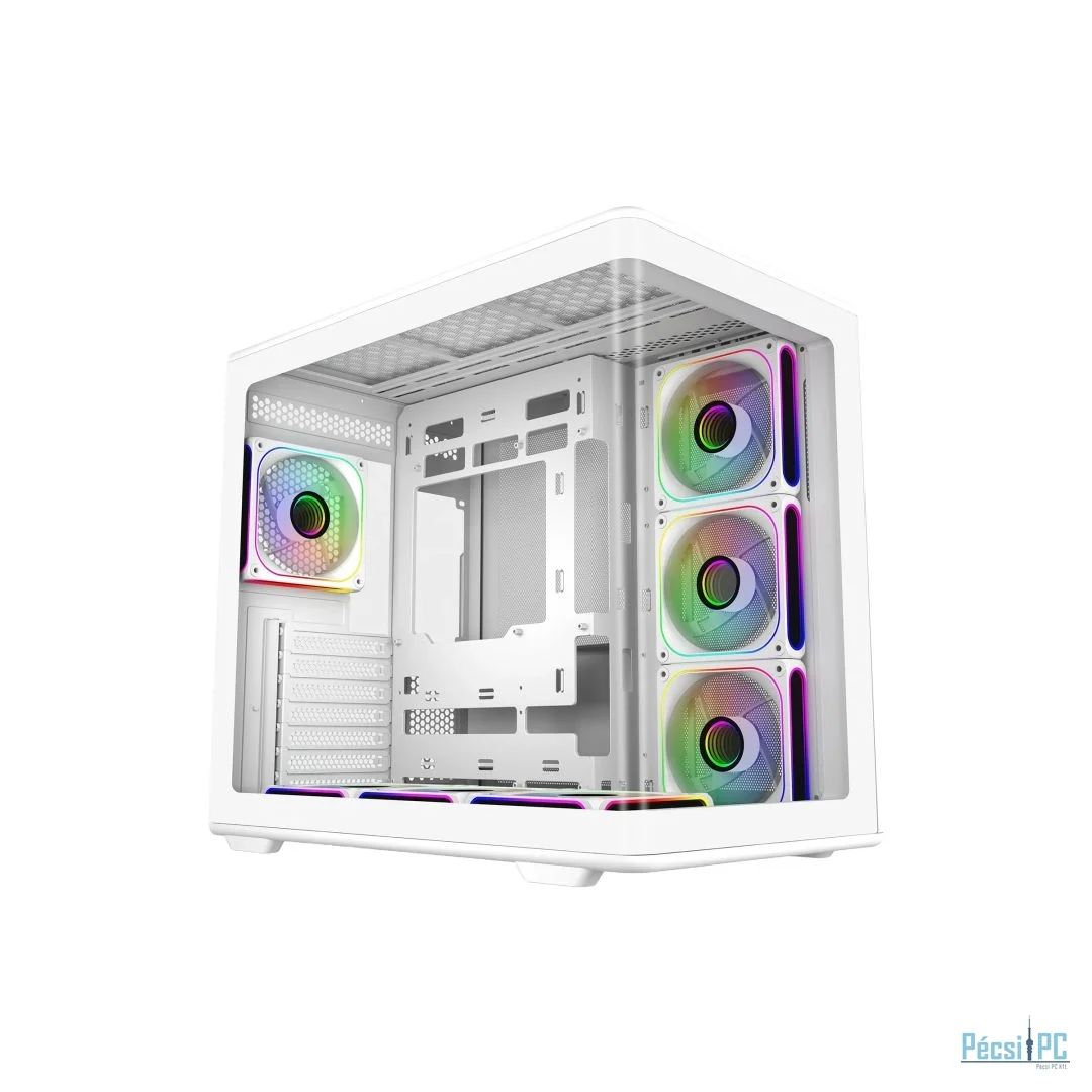 Cooler Master Elite 600 Tempered Glass White