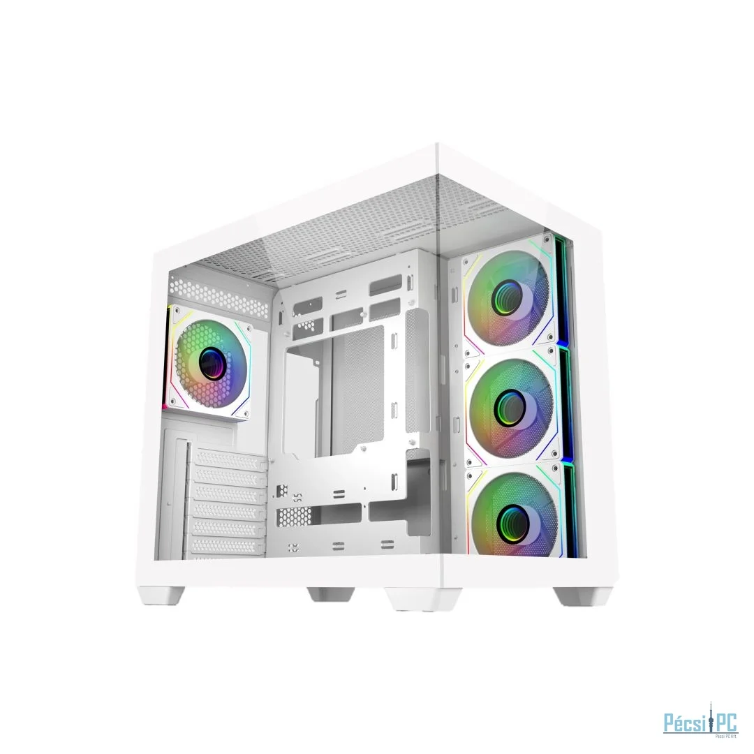 Cooler Master Elite 681 Tempered Glass White
