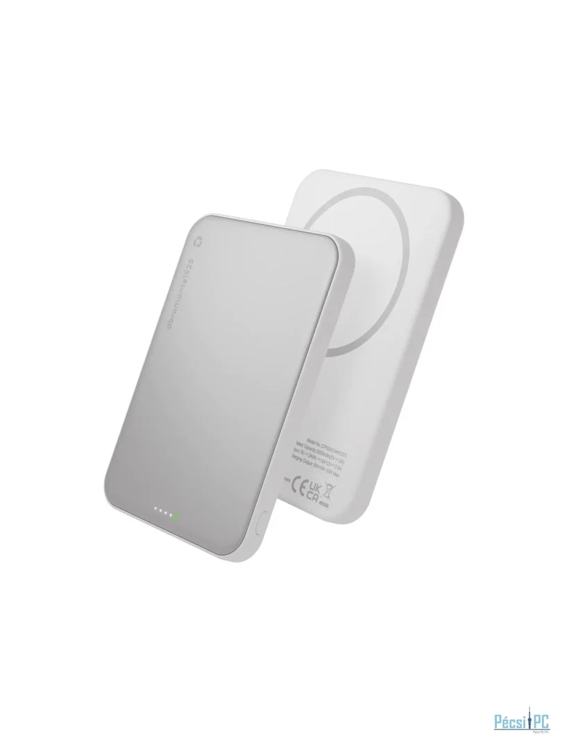 dbramante1928 re-charge Wireless Slim 5000 mAh Power Bank White