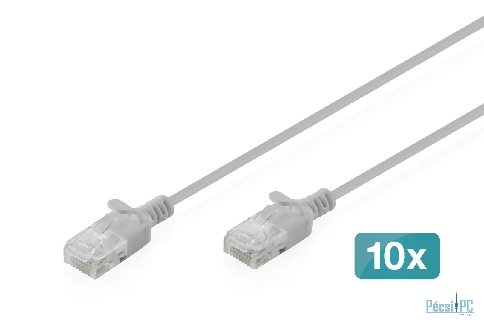 Digitus CAT6 U-UTP Patch Cable 0,5m Grey (10 Pack)