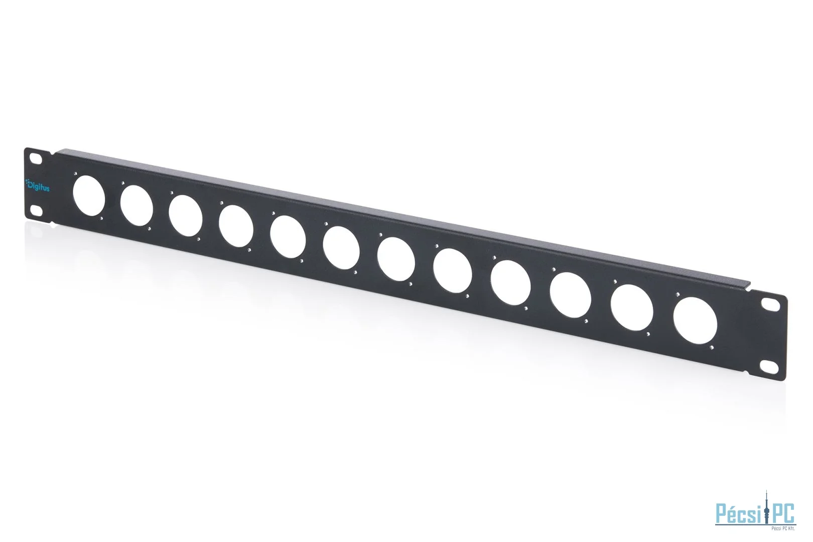 Digitus 1U rack panel for 12 x D-Type modules