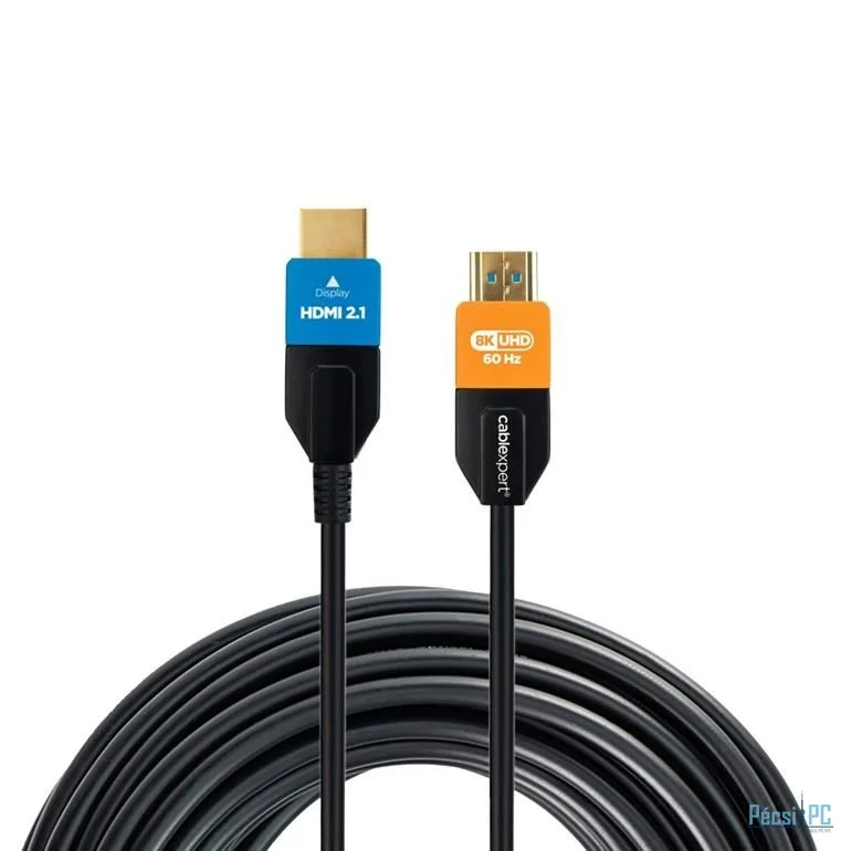 Gembird Active Optical (AOC) Ultra High speed HDMI cable with Ethernet 10m Black