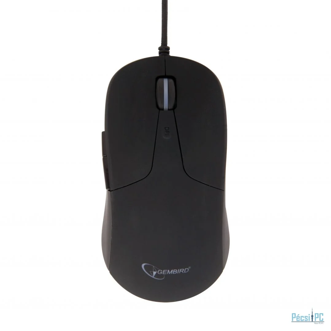 Gembird MUS-UL-01 Illuminated large size mouse Black