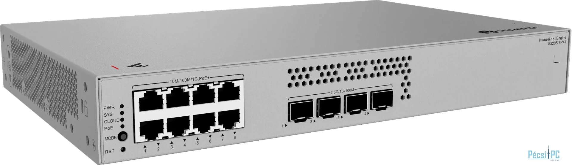 Huawei eKitEngie S220S-8P4J 8xGigabit ports (128W PoE+) Switch