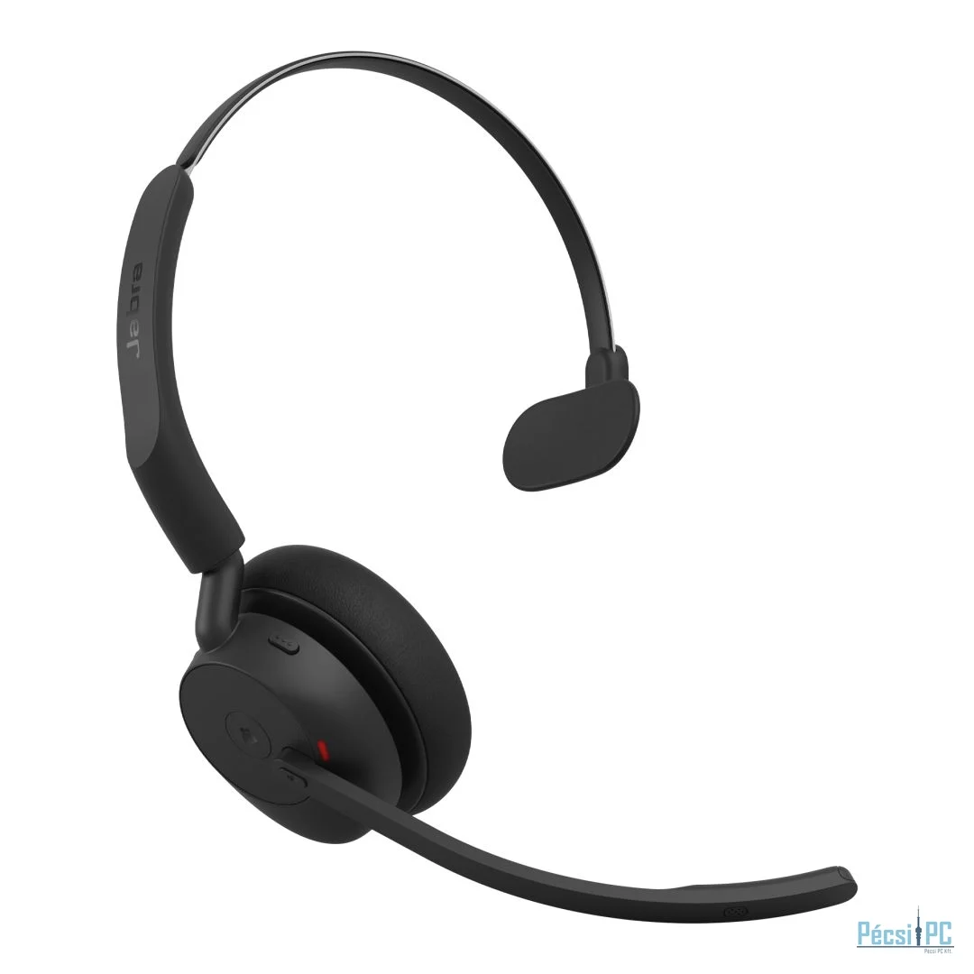 Jabra Evolve3 45 MS Mono Link 390a Wireless Bluetooth Headset Black