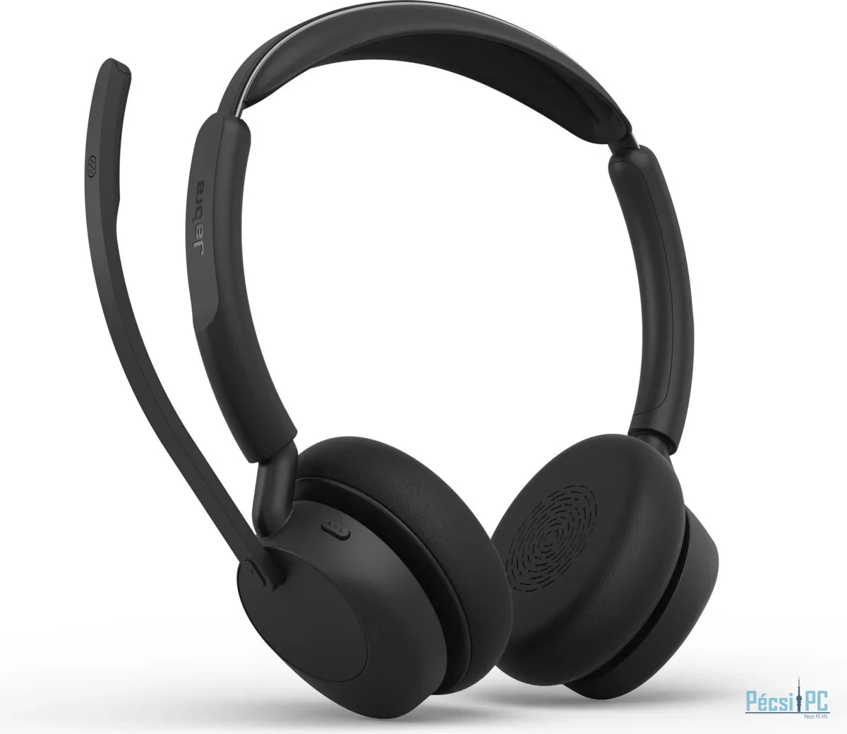 Jabra Evolve3 45 UC Stereo Link 390a Wireless Bluetooth Headset Black