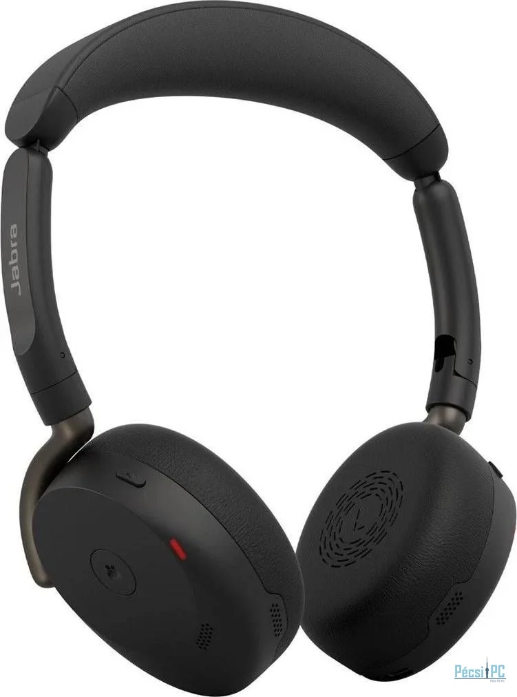 Jabra Evolve3 65 Flex UC Stereo Link390a Wireless Bluetooth Headset Black
