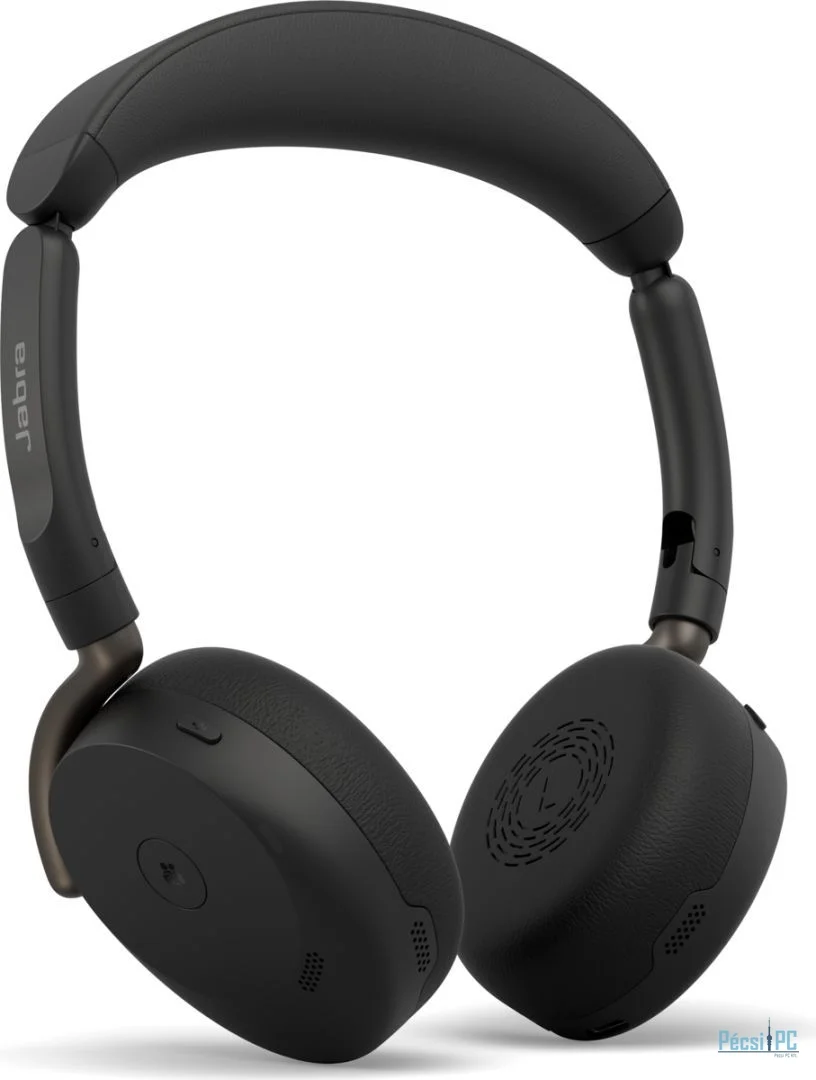 Jabra Evolve3 65 Flex UC Stereo Link390c Wireless Bluetooth Headset Black
