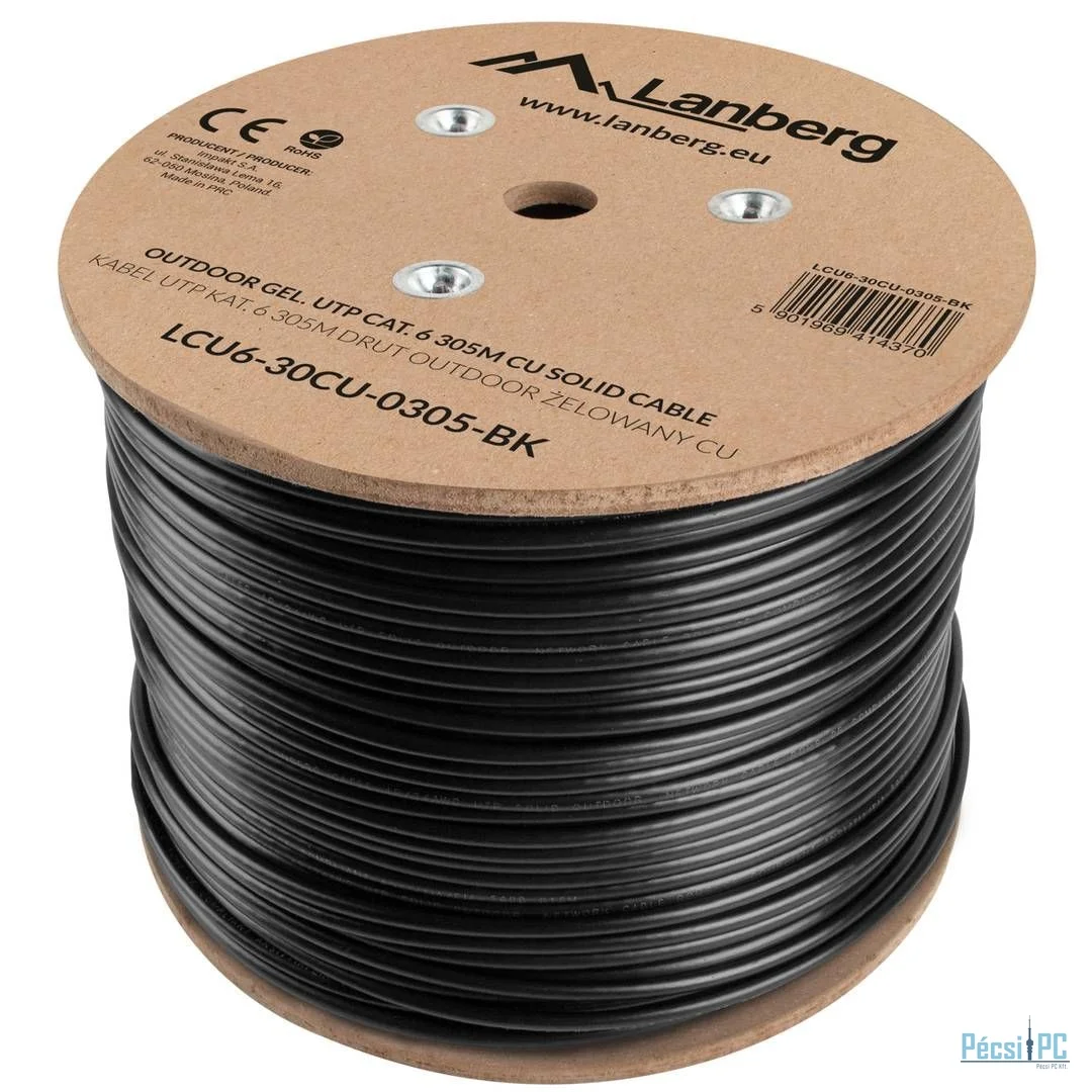 Lanberg CAT.6 F/UTP Installation cable 305m Black