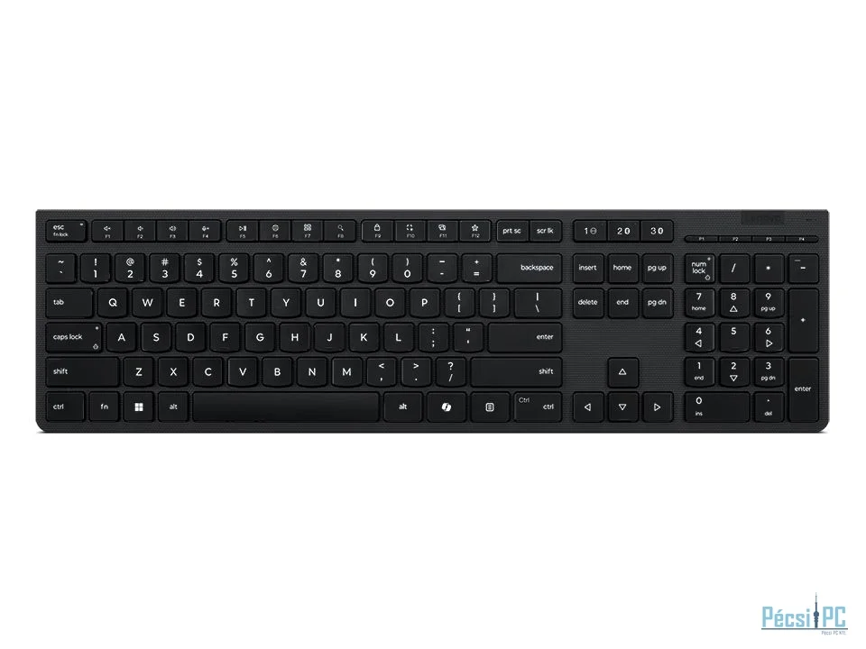 Lenovo Professional Wireless Bluetooth Keyboard Black HU