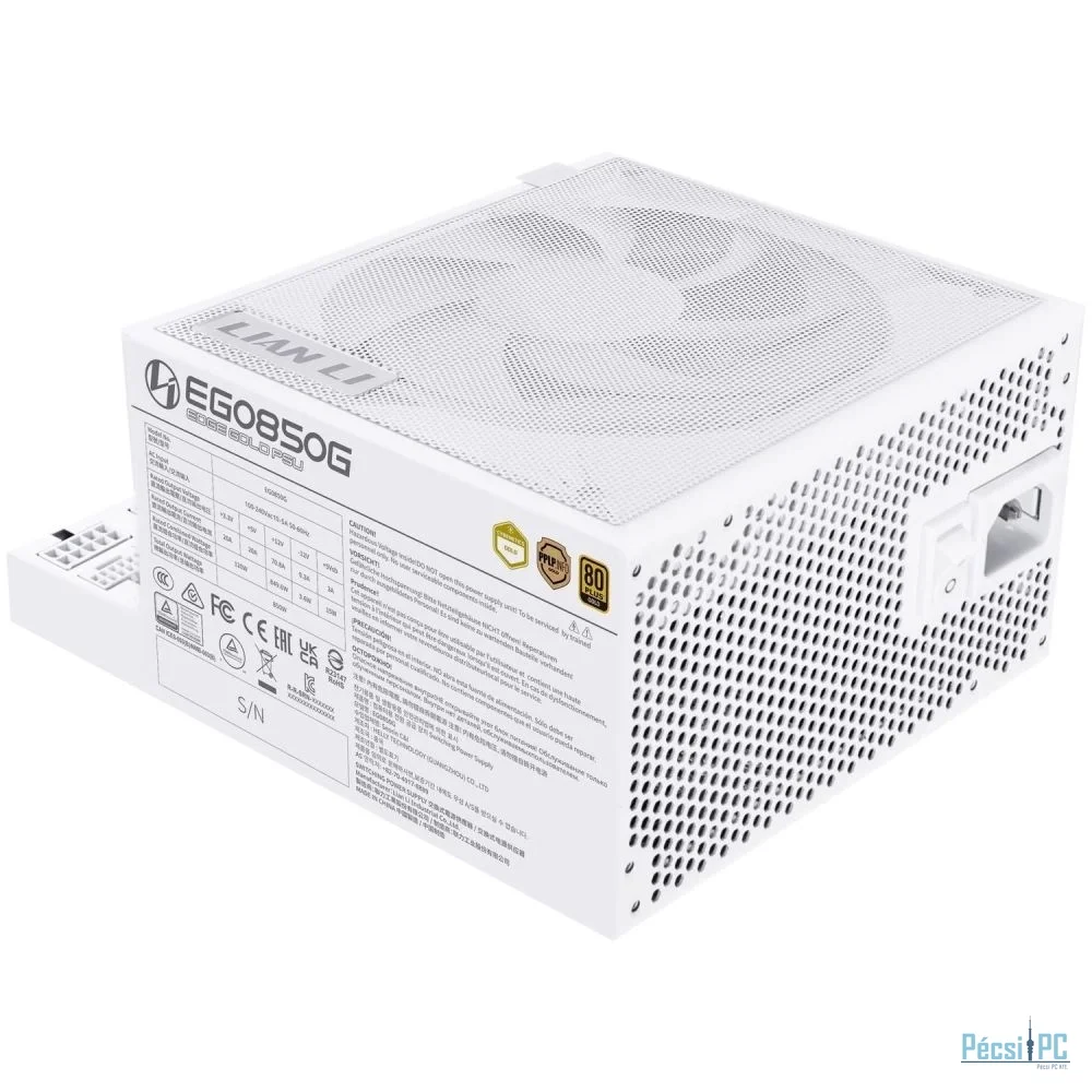 Lian Li 850W 80+ Gold Edge Gold White