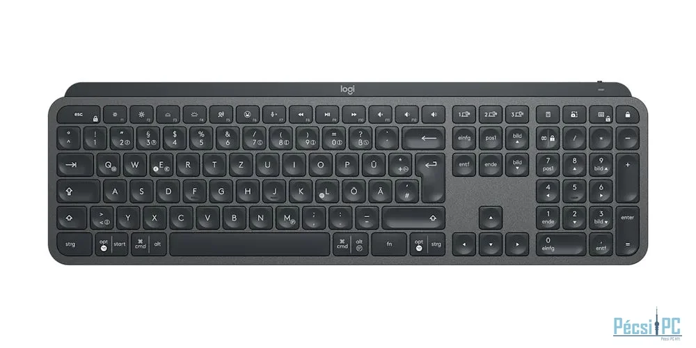 Logitech Mx Keys for Business Wireless Keyboard Graphite DE