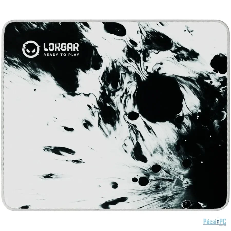 LORGAR MPA14M Egérpad Black/White