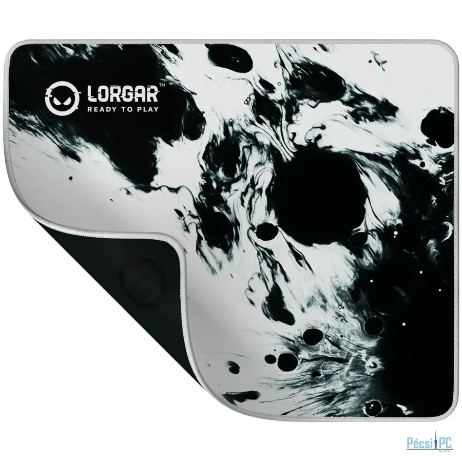 LORGAR MPA14M Egérpad Black/White