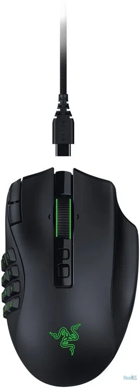 Razer Naga V3 Pro Wireless Bluetooth Gaming Mouse Black