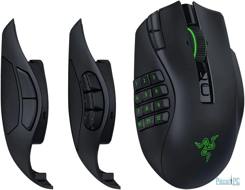 Razer Naga V3 Pro Wireless Bluetooth Gaming Mouse Black