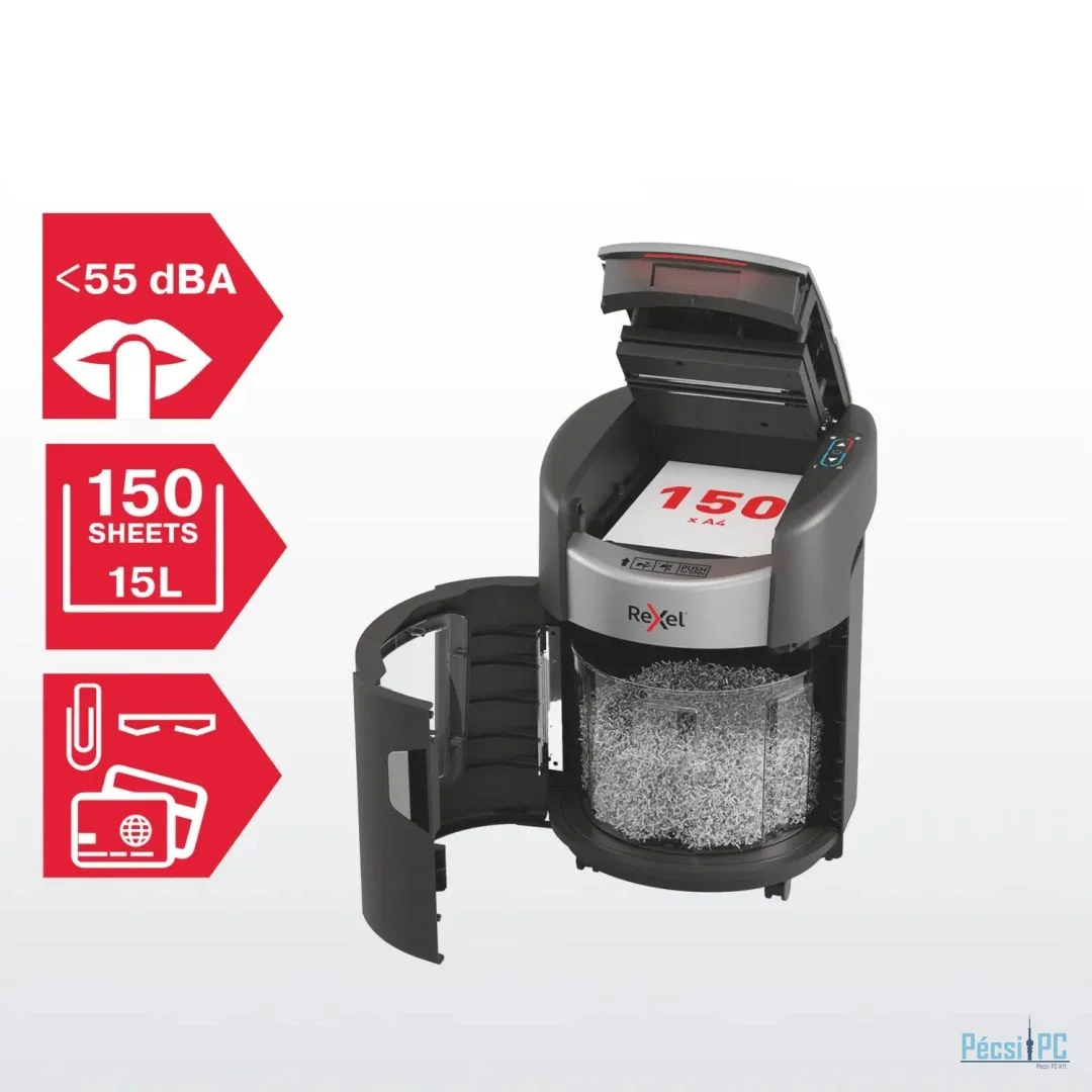 Rexel ShredMax AutoFeed+ 150X P4 Iratmegsemmisítő White