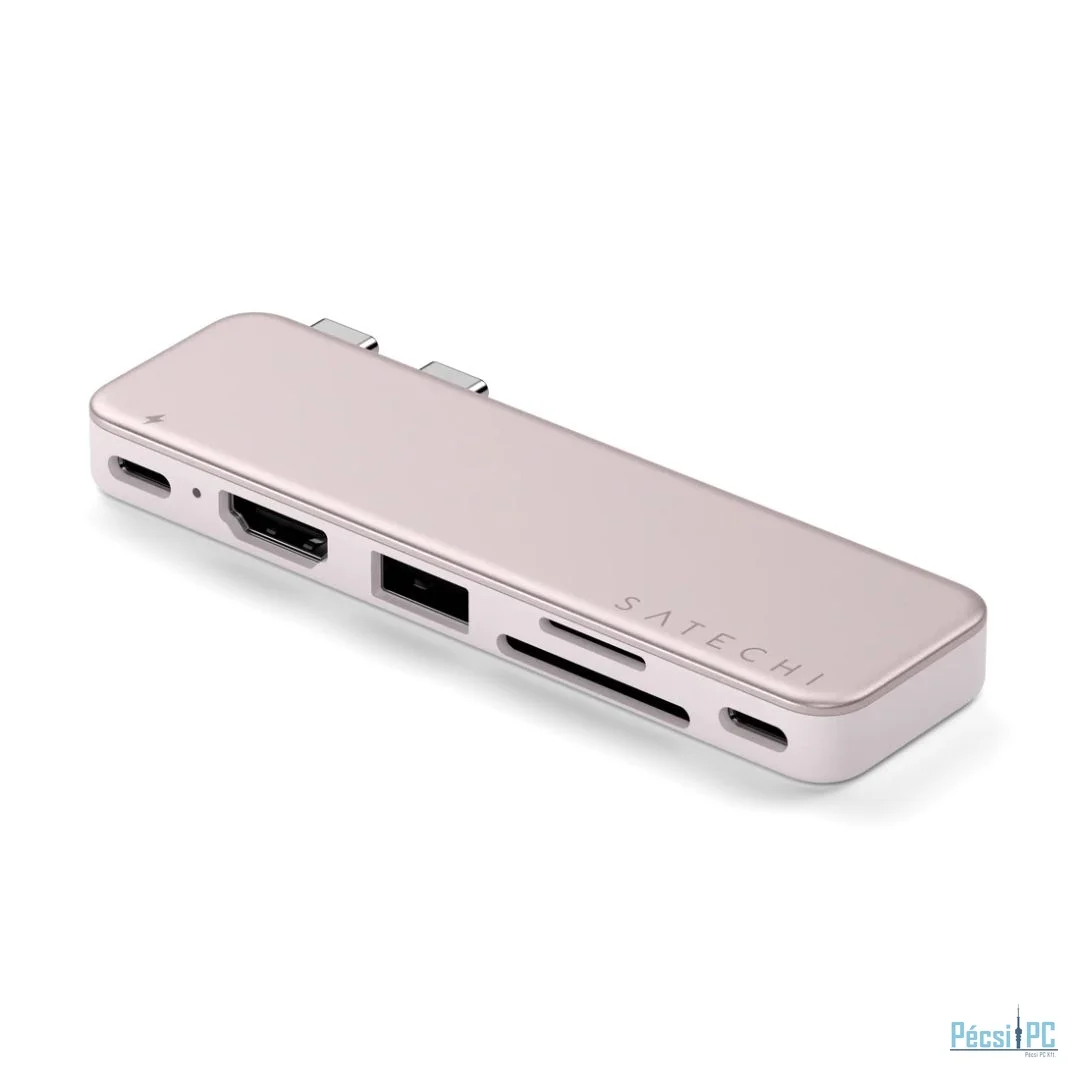 Satechi USB-C Snap Hub Blush