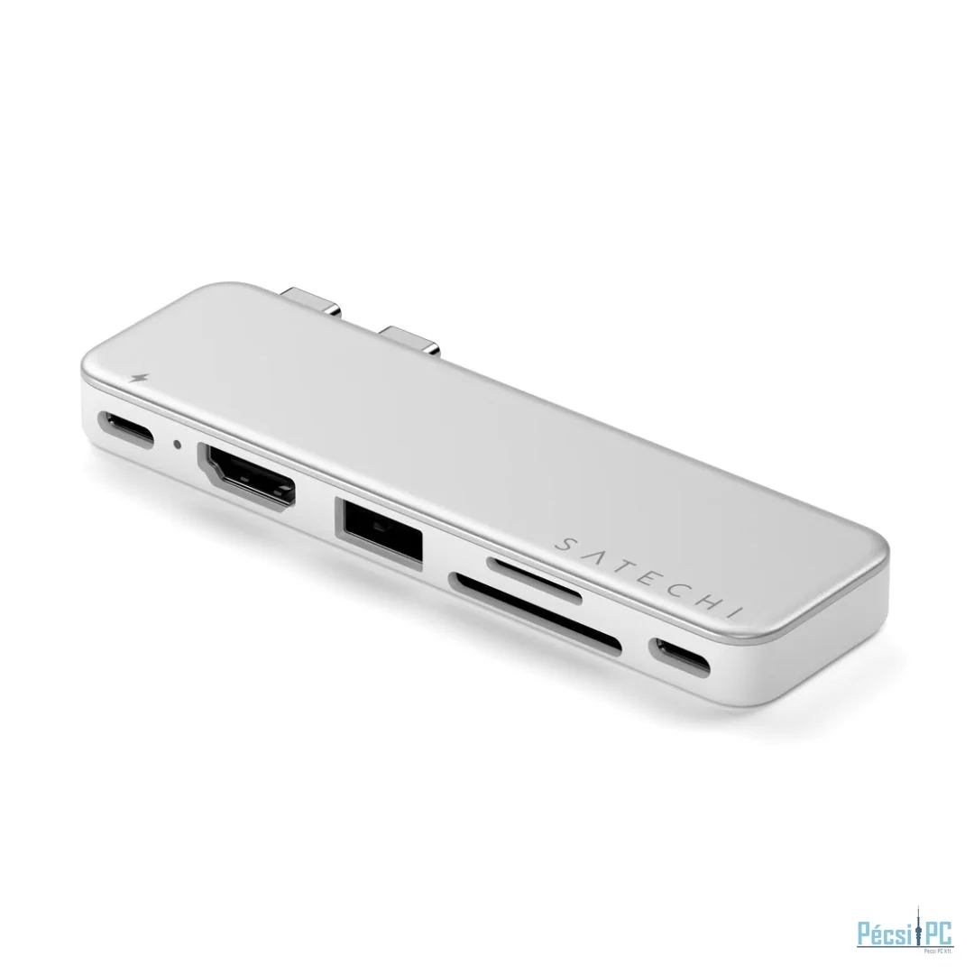 Satechi USB-C Snap Hub Silver
