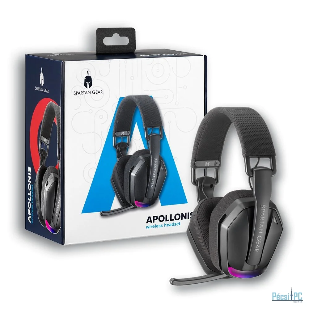 Spartan Gear Apollonis Wireless Bluetooth Gaming Headset Black