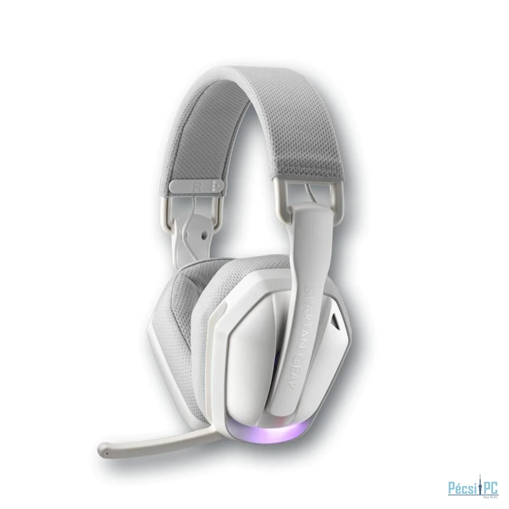 Spartan Gear Apollonis Wireless Bluetooth Gaming Headset White