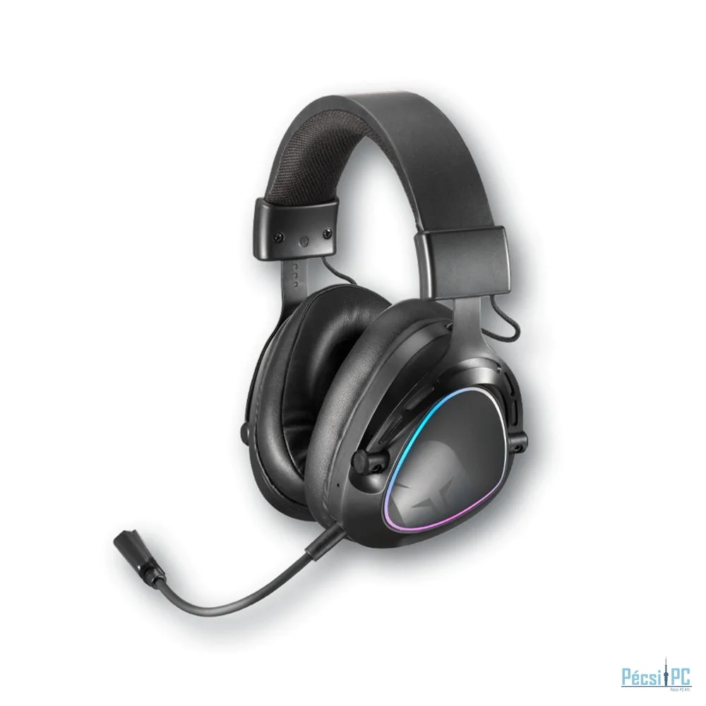 Spartan Gear Erato Wireless Bluetooth Gaming Headset Black