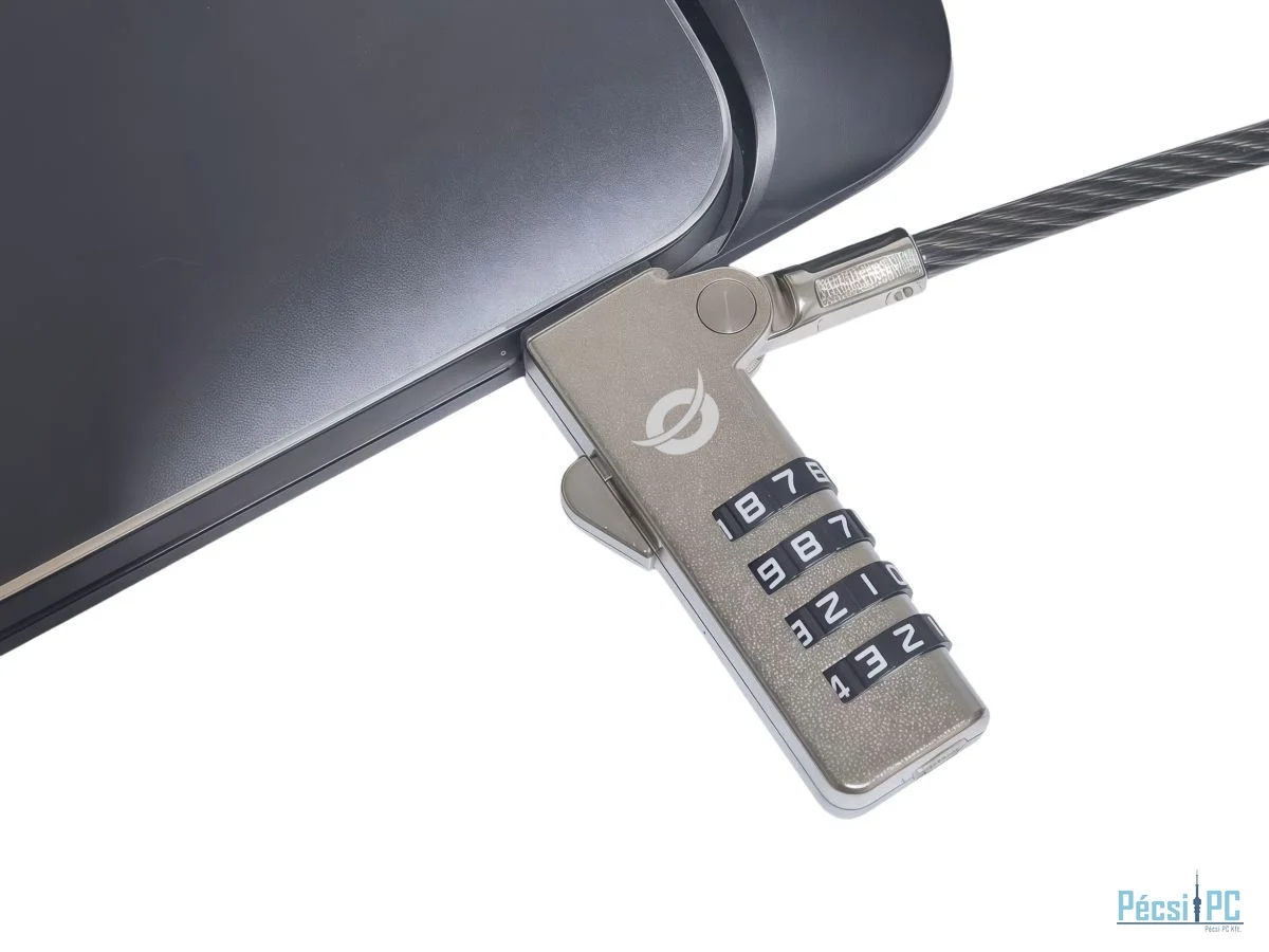 Conceptronic  CUSTODIO01BW Combination Laptop Lock 1,8m Black