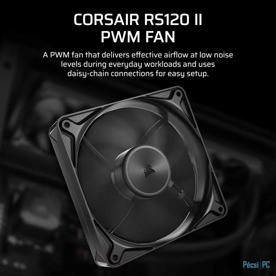 Corsair RS120 II 120mm PWM Black