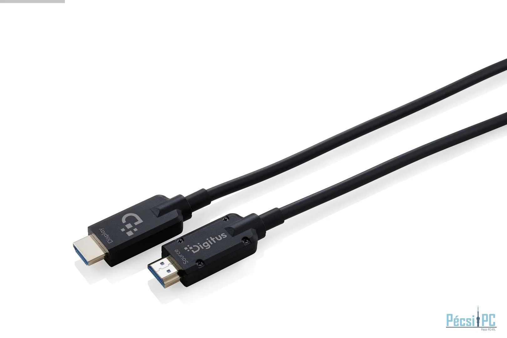 Digitus HDMI AOC Hybrid Fiber Optic Cable armored UHD 8K 20m Black